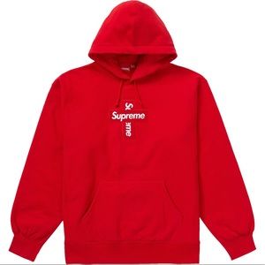 Supreme Cross Box Logo Hoodie